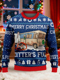 Merry Christmas Shitter's Full Ugly Christmas Sweater Funny Xmas Sweater Holiday Gift Idea - Otakuforge