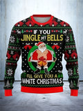 Jingle My Bells Santa Ugly Christmas Sweater Funny Xmas Apparel Christmas Gifts For Husband - Otakuforge