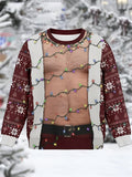 Hairy Body Ugly Christmas Sweater Funny Xmas Clothing Christmas Gifts For Men - Otakuforge