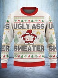 Ugly Ass Sweater Ugly Christmas Sweater Funny Santa Sweater Winter Clothing Xmas Gifts - Otakuforge