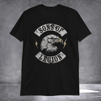 Eagle Sons Of Legion T-Shirt Vintage Eagle Shirt Holiday Clothing Gifts For Son - Otakuforge