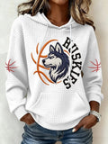 UConn Huskies Hoodie Women's Game Day Merch Cool Gifts For Basketball Lovers - Otakuforge