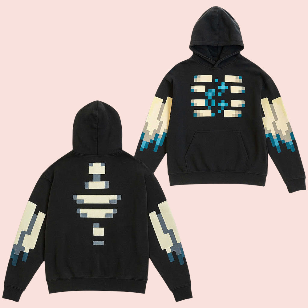 Minecraft Warden Hoodie Very Cool X Minecraft Merch Warden Hoodie Clothing Fan Gifts - Otakuforge