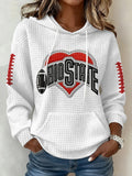 Ohio State Buckeyes Hoodie Women's Game Day Outfits Football Fan Merch Gifts For Her - Otakuforge