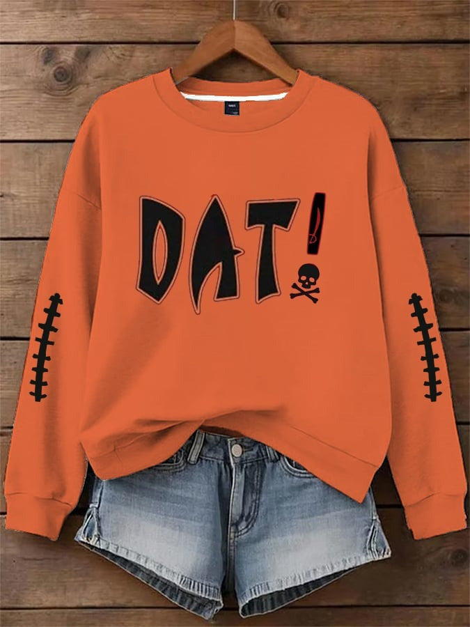 Tampa Bay Buccaneers Dat Sweatshirt Women's Game Day Merch Tampa Bay Bucs Gifts For Her - Otakuforge
