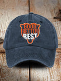Chicago Bears Merch Hat Good Better Best Football Cap Bears Nation Presents - Otakuforge