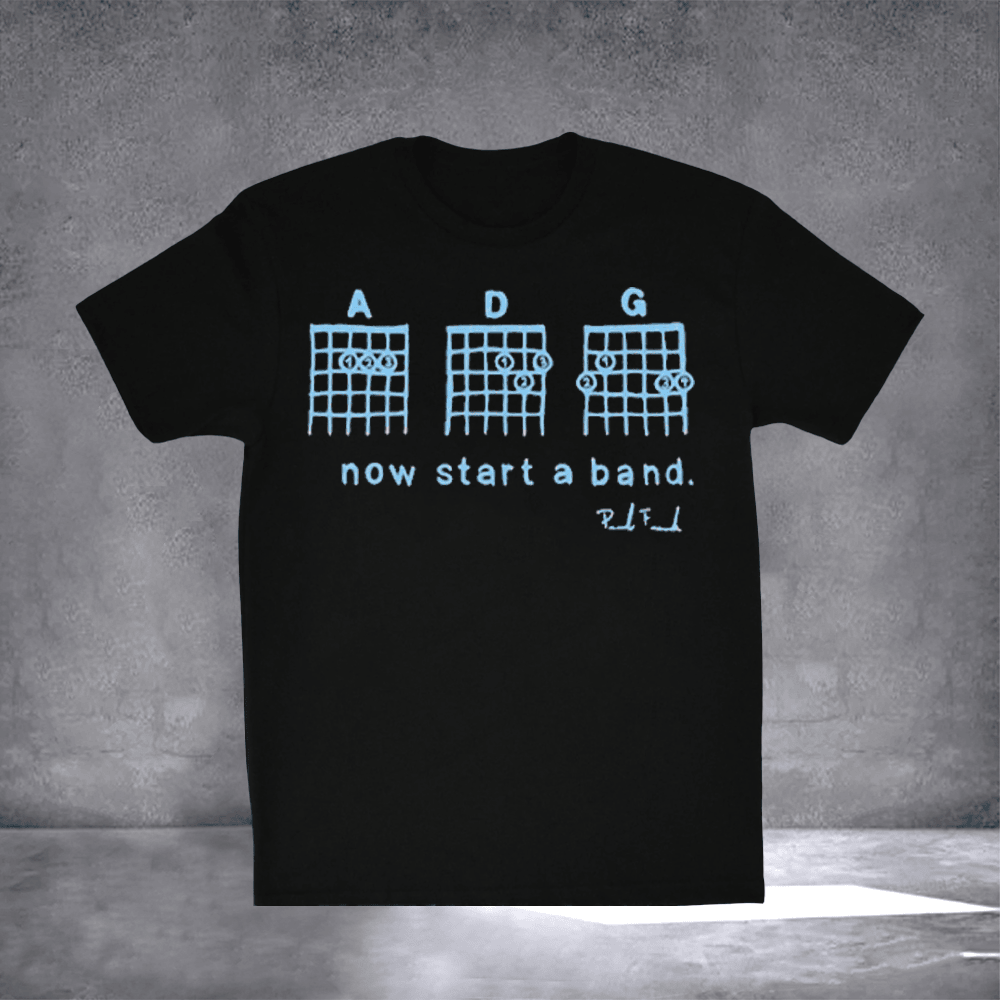 Themodh ADG Now Start A Band T-Shirt Paul Frank Letter Shirt Gifts For Boyfriend - Otakuforge