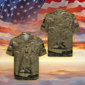 US ARMY 250Th Years Of Service Camo Hawaiian Shirt Military Clothing Gifts For Army Veteran - Otakuforge