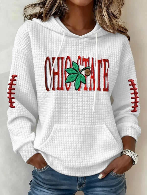 Ohio State Buckeyes Hoodie Game Day Hooded Sweatshirt Football Presets For Buckeyes Lovers - Otakuforge