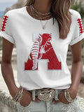 Alabama Crimson Tide T-Shirt Women's Game Day Clothes Merch Best Gifts For Alabama Fans - Otakuforge