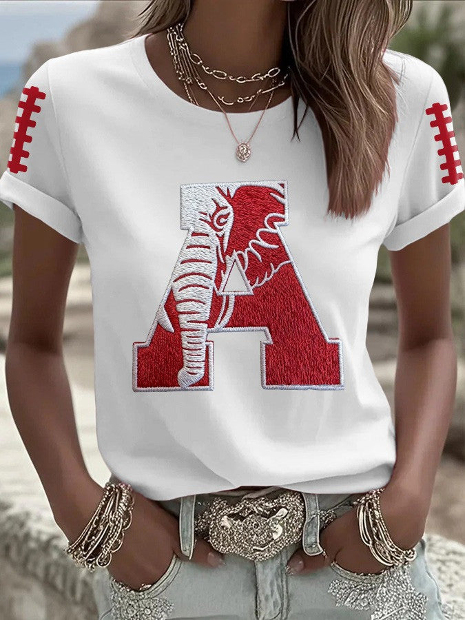 Alabama Crimson Tide T-Shirt Women's Game Day Clothes Merch Best Gifts For Alabama Fans - Otakuforge