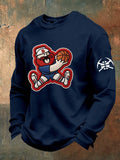 Denver Nuggets Basketball Sweatshirt Game Day Basketball Merch Denver Nuggets Fans Gifts - Otakuforge