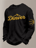 Denver Nuggets Basketball Sweatshirt Game Day Denver Nuggets Clothing Basketball Lover Gifts - Otakuforge
