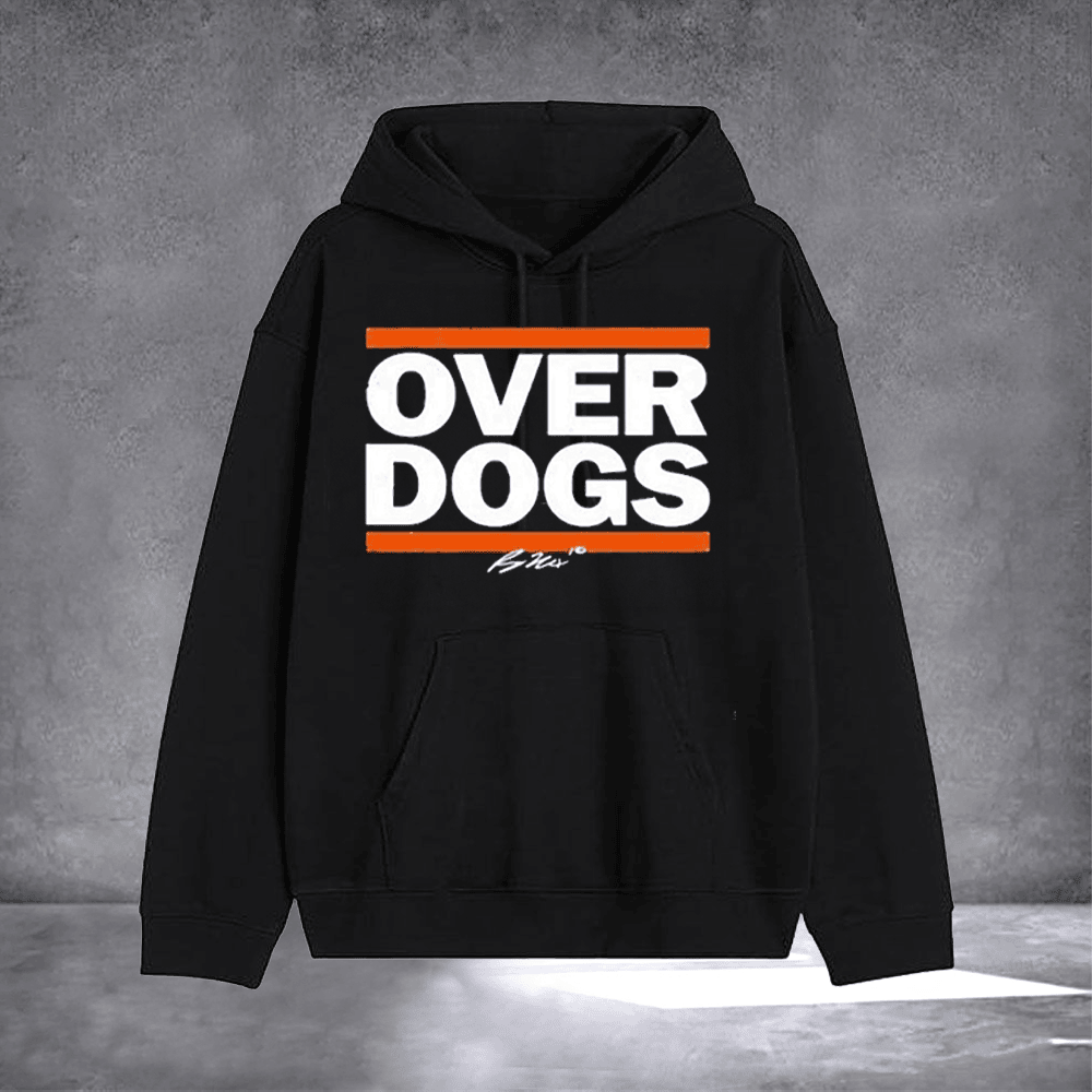 Bo Nix Overdogs T-Shirt Denver Broncos Merch Football Clothing Gifts For Bo Nix Lovers - Otakuforge