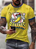 Savannah Bananas Baseball T-Shirt Split Mascot Baseball Clothes Savannah Bananas Fan Gift - Otakuforge