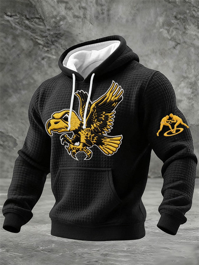 Iowa Hawkeyes Wrestling Hoodie Wrestling Hooded Sweatshirt Iowa Hawkeyes Fans Gifts - Otakuforge
