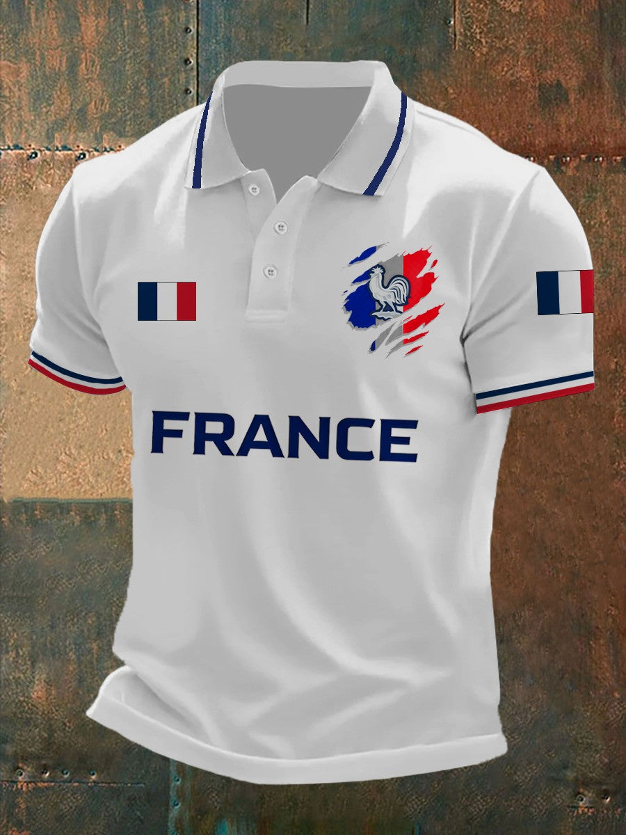 France World Cup 2026 Polo Shirt France Soccer Shirt World Cup Merch Gifts For Grandpa - Otakuforge