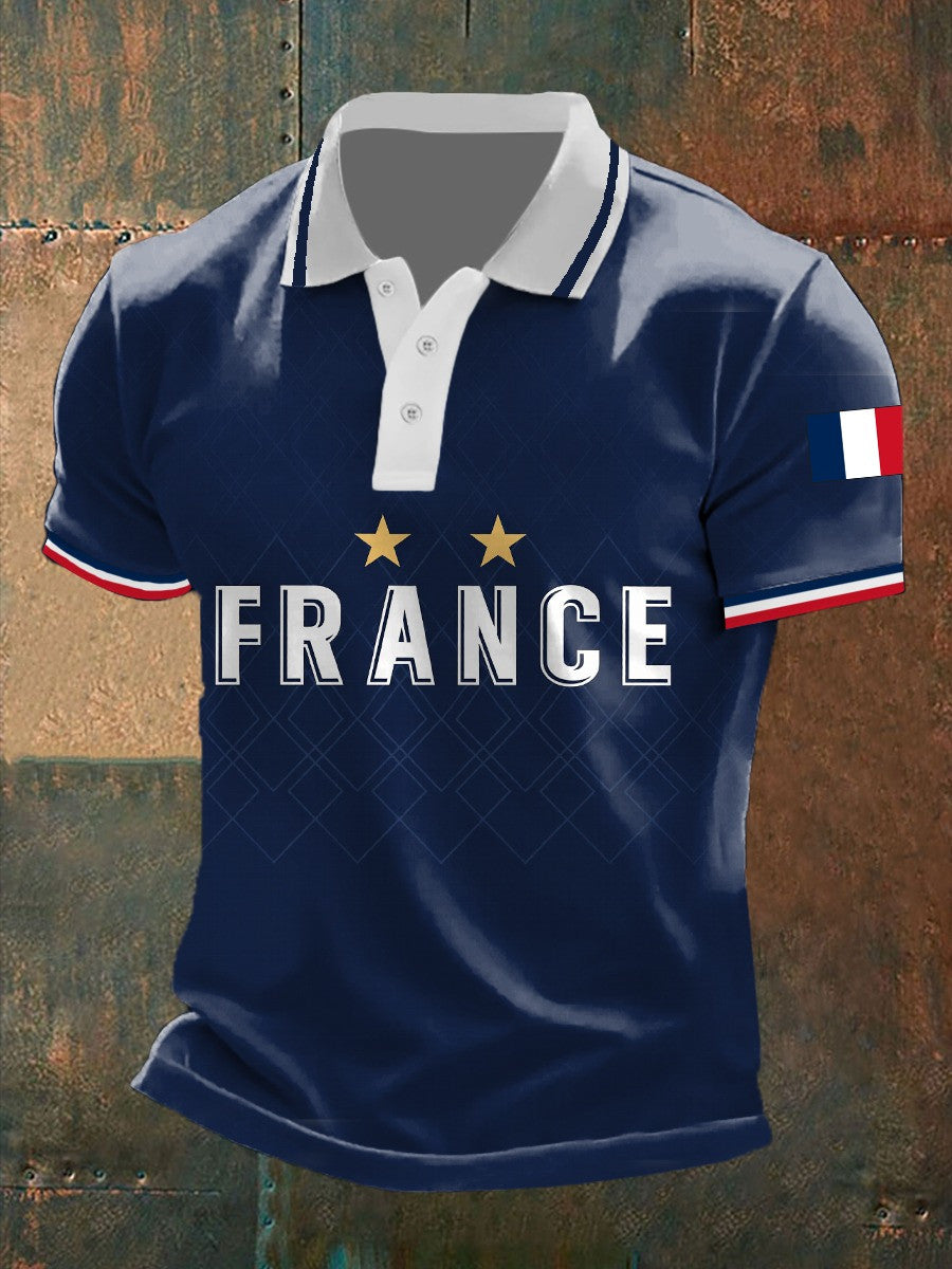 France World Cup 2026 Polo Shirt France Soccer Merch World Cup Clothing Gifts For Husband - Otakuforge
