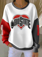 Ohio State Buckeyes Hoodie Women's Game Day Outfits Football Fan Merch Gifts For Her - Otakuforge