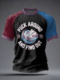 Colorado Avalanche Merch Puck Around And Find Out 1972 T-Shirt Gifts For Hockey Lovers - Otakuforge