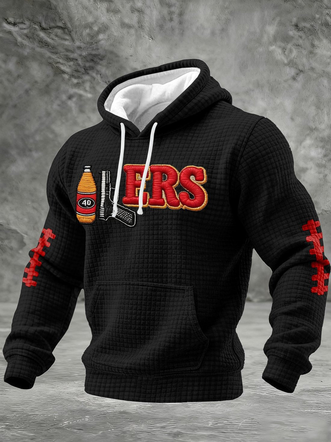 San Francisco 49ers Beer 40 Oz Hoodie Football Game Day Apparel Best Gifts For 49Ers Fans - Otakuforge