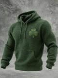 St Patrick's Day Clover Hoodie Saint Patricks Day Outfits Gifts Idea For Friends - Otakuforge