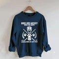 Heated Rivalry Sweatshirt Dogs And Hockey Make Me Happy Humans Make Me Head Hurt Merch Gifts - Otakuforge