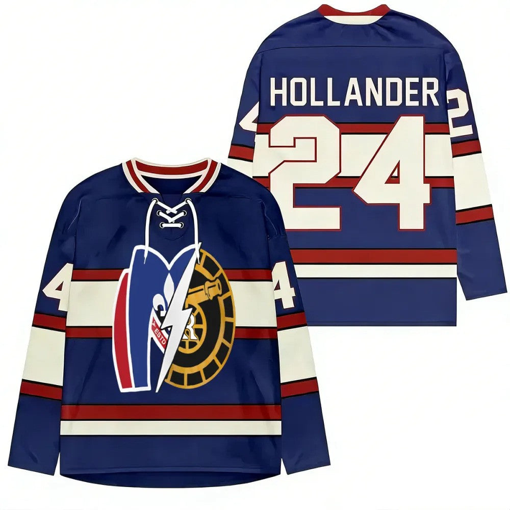 Heated Rivalry Hollander 24 Hockey Jersey Romance Hockey Apparel Heated Rivalry Merch - Otakuforge