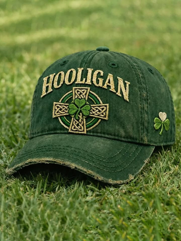 St Patrick's Day Hat Hooligan Baseball Cap Irish Holiday Gifts For Friends - Otakuforge