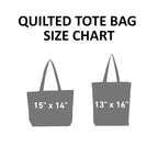 Shih Tzu Quilted Tote Bag Vintage Paw Bag Best Gifts For Shih Tzu Lovers For Her - Otakuforge