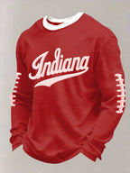 Indiana Hoosiers Sweatshirt Women's Football Game Day Merch Hoosiers Gifts For Fans - Otakuforge
