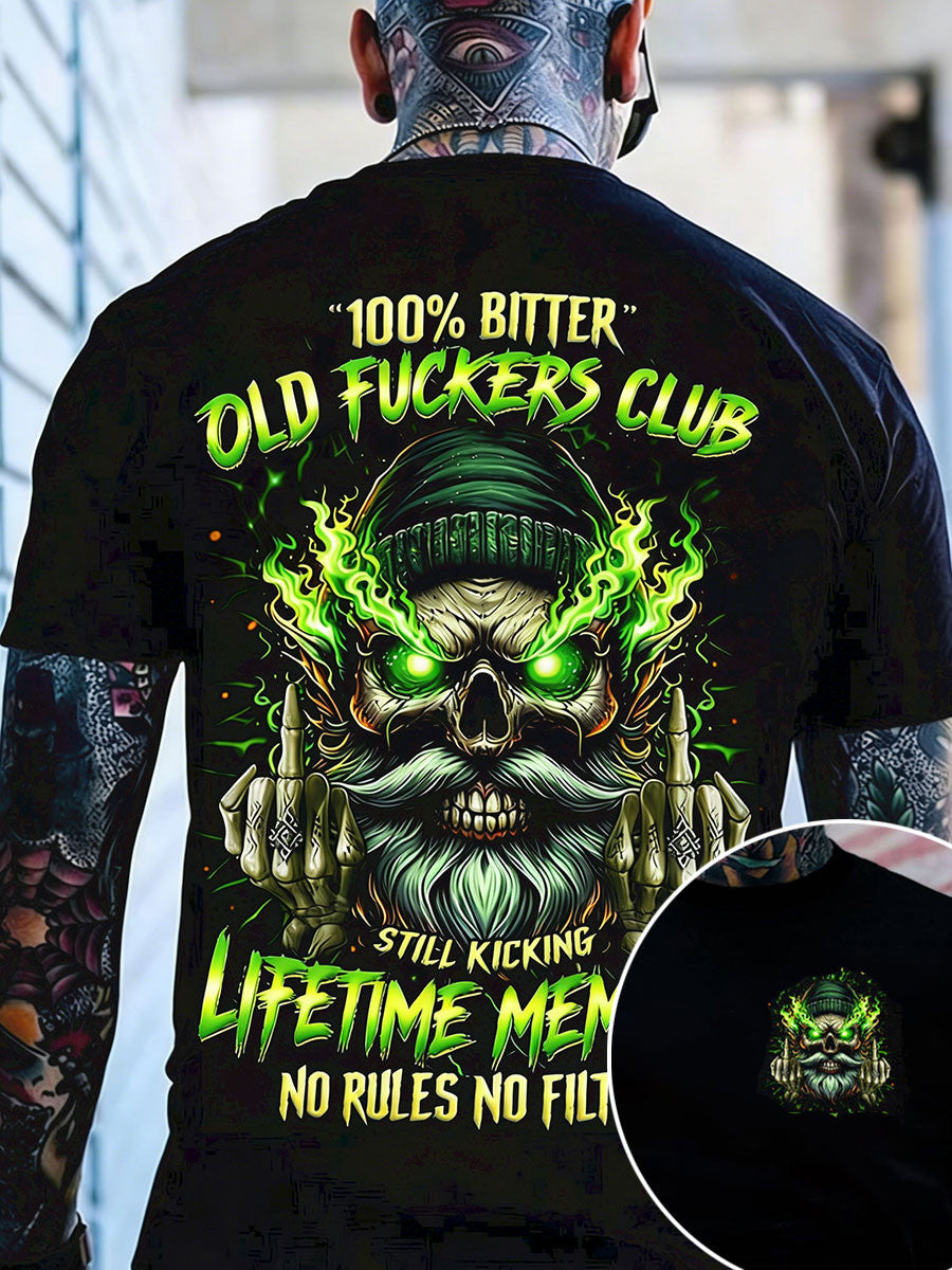 100 Percent Bitter Old Fuckers Club Shirt Funny Still Kicking Lifetime Member Shirts Gifts - Otakuforge