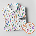 Cancer Sucks In Every Color Golf Polo Shirt Cancer Survivor Shirt Gifts For Golfers - Otakuforge