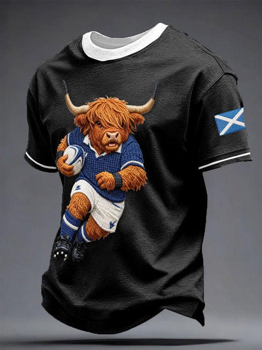 Scotland Rugby Shirt Game Day Apparel Six Nations Clothing Gifts For Scotland Rugby Lovers - Otakuforge