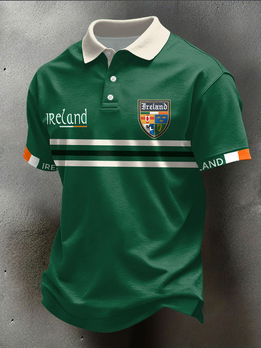 Six Nations 2026 Merch Ireland Rugby Polo Shirt Game Day Outfits Gifts For Rugby Lovers - Otakuforge