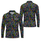 Cancer Sucks In Every Color Golf Polo Shirt Cancer Awareness Apparel Gifts For Grandpa - Otakuforge