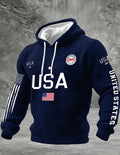 USA 250Th Anniversary Hoodie Fourth Of July Outfits Independence Day Hoodie Patriotic Gifts - Otakuforge