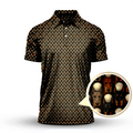 Doberman Pattern Golf Polo Shirt Dog Golf Polos Unique Gifts For Doberman Lovers - Otakuforge