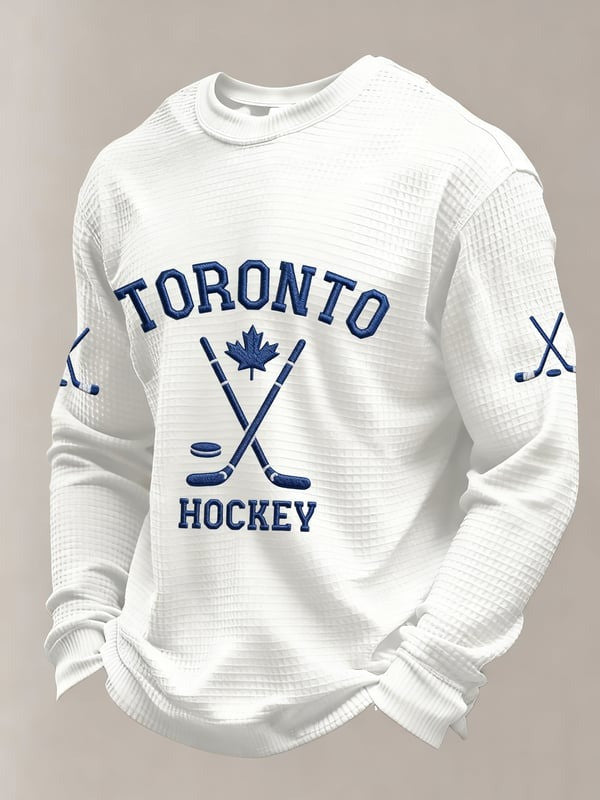 Toronto Maple Leafs Hockey Long Sleeve Shirt Hockey Merch Leafs Nation Gift For Him - Otakuforge