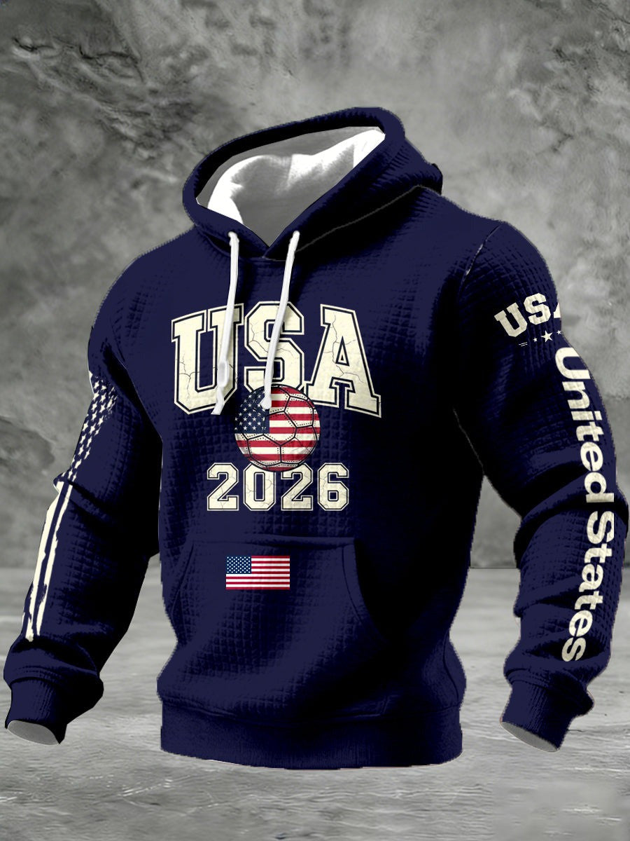 2026 USA Fifa World Cup Soccer Team Hoodie World Cup Apparel Soccer Lover Gift Idea - Otakuforge