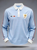 France Six Nations Champions Long Sleeve Polo Shirt Game Day Fashion Rugby Fans Gifts - Otakuforge