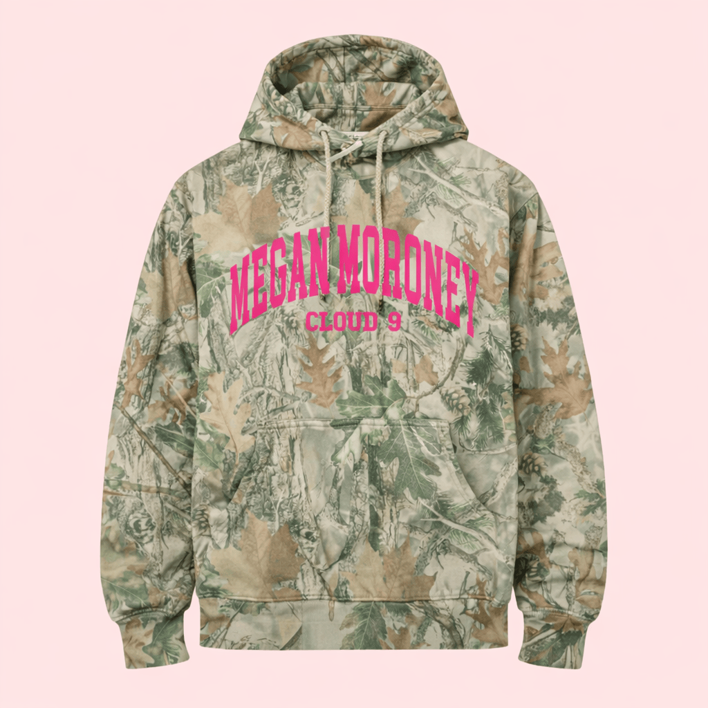 Megan Moroney Cloud 9 Camo Hoodie Concert Tour Apparel Megan Moroney Fans Gifts - Otakuforge