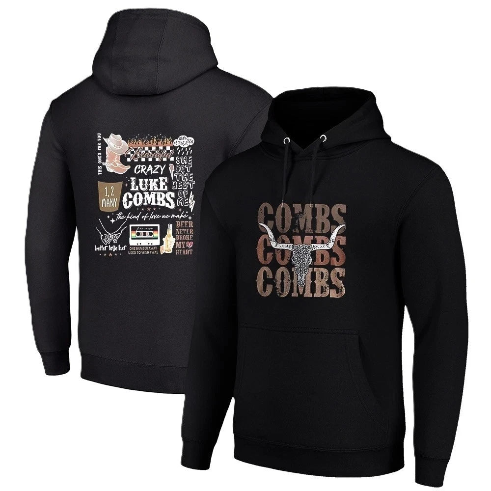 Luke Combs Merch My Kinda Saturday Nights Tour 2026 Hoodie Concert Lovers Gifts - Otakuforge