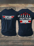 Top Gun 40th Anniversary T-Shirt Talk To Me Goose Tee Gift For Coach Life - Otakuforge