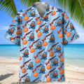 Clay Pigeon Shooting Hawaiian Shirt Shotgun And Clay Targets Aloha Shirt Gift For Game Day Mom - Otakuforge