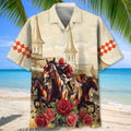 Kentucky Derby Horse Racing Hawaiian Shirt Horse Racing Merch Gift For Sports Mom - Otakuforge