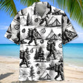 Vintage Bigfoot Go Camping Hawaiian Shirt Bigfoot Camping Adventure Merch Gift For Him - Otakuforge