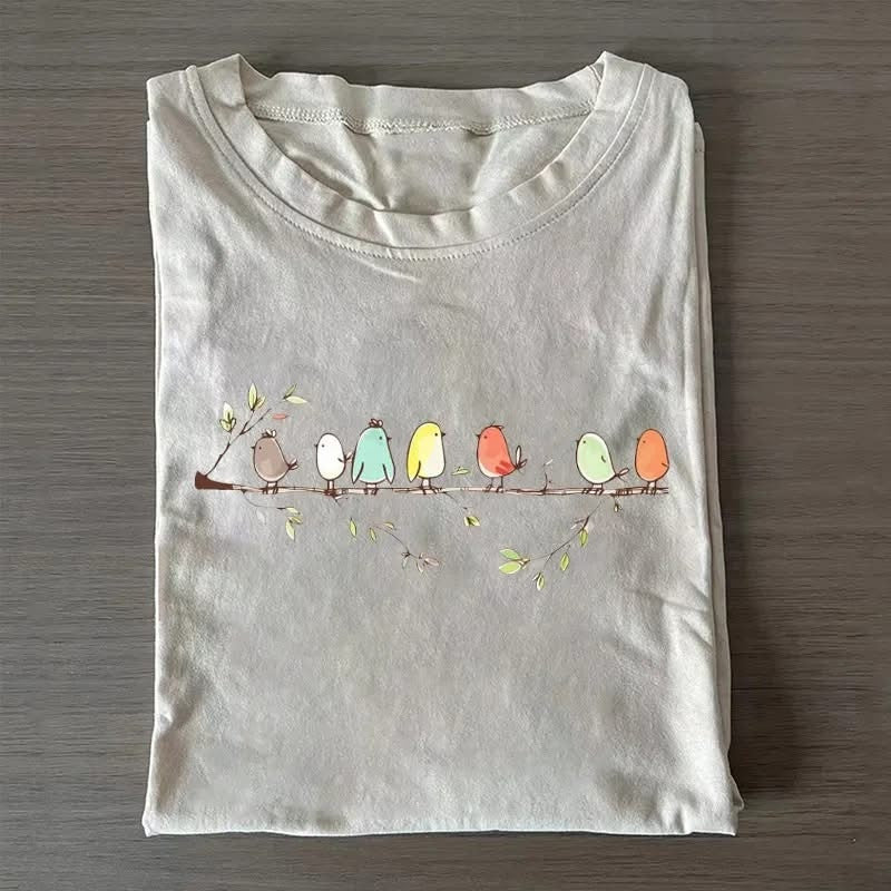 Birdwatching T-shirt Cute Graphic Clothing Best Gifts For Bird Lovers - Otakuforge