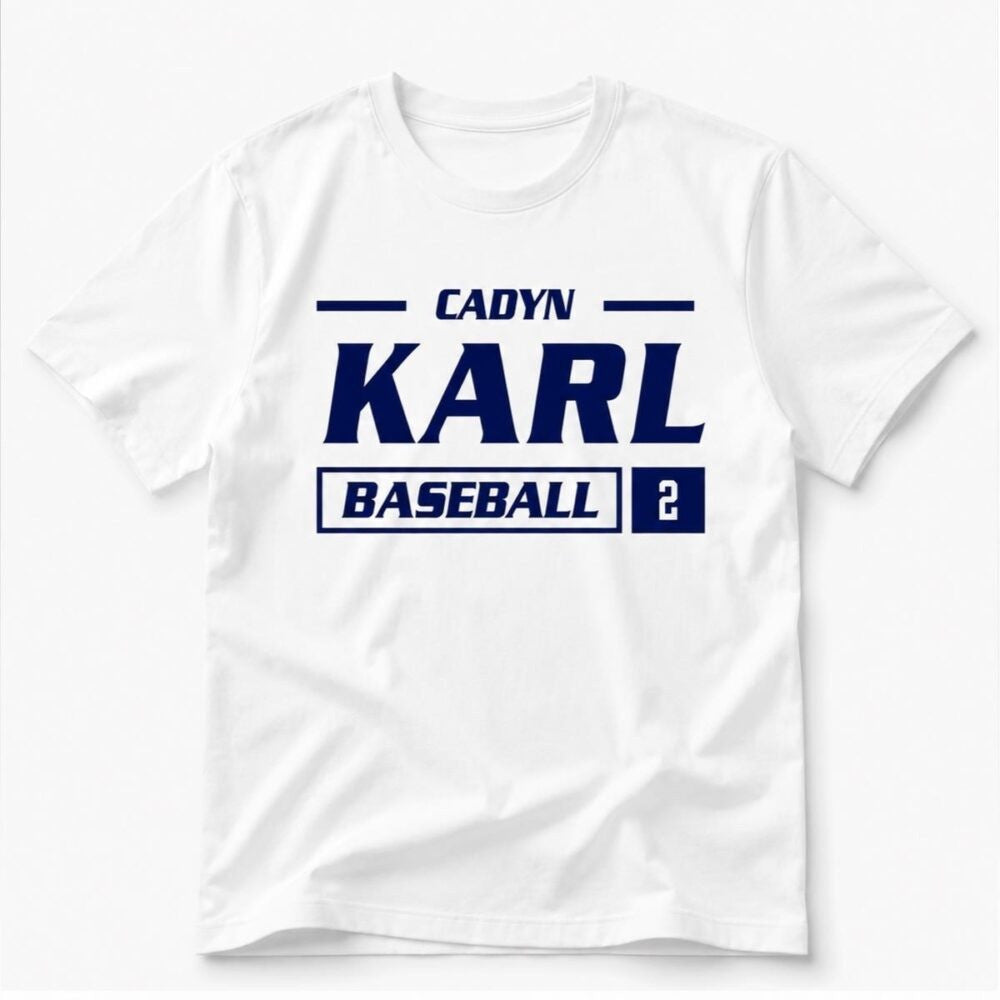 Cadyn Karl Baseball Shirt Cadyn Karl 2 Sports Merch Gift For Sports Enthusiasts - Otakuforge