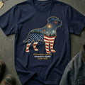 America 250th Freedom Crew Dog Shirt Patriotic USA Flag Labrador Clothes Gift For Dog Lovers - Otakuforge